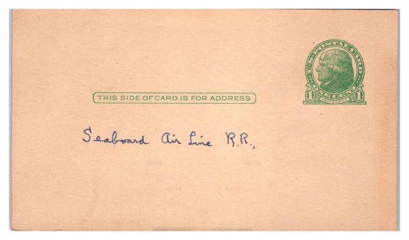 USCG Commander Leo C. Mueller Autograph and WWII Postcard *5U(2)1