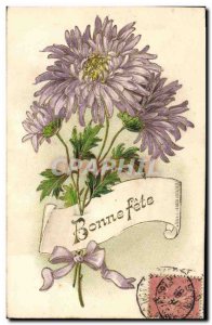 Old Postcard Fantasy Flowers