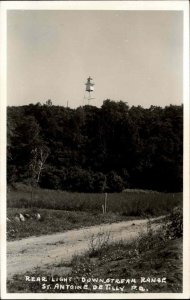 St. Antoine De Tilly Quebec Rear Lighthouse Real Photo Postcard