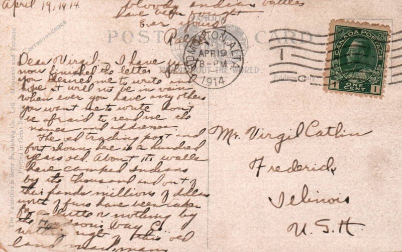 Old Hudson Bay Post,Edmonton,Alberta,Canada