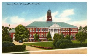 Vintage 1940s Postcard Emory Junior College, Valdosta, GA