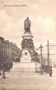 uk29871 o connell statue dublin ireland real photo