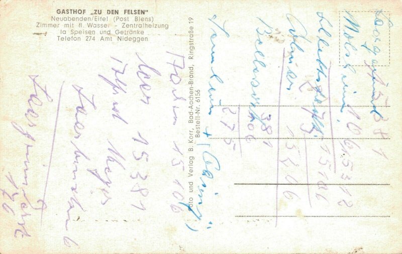 Germany Gasthof zu den Felsen Neuabenden Eifel 03.85