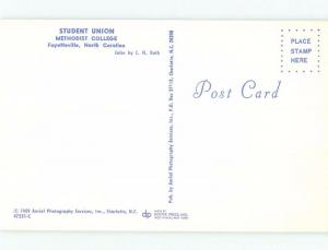 Unused Pre-1980 METHODIST COLLEGE Fayetteville North Carolina NC E1411