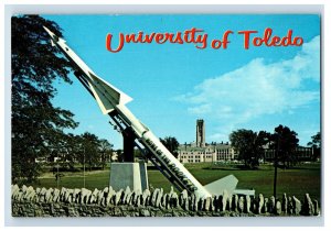 Vintage University Of Toledo Student Union Building Toledo, Ohio. Postcard P225E