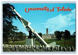 Vintage University Of Toledo Rocket, Toledo, Ohio. Postcard P225E