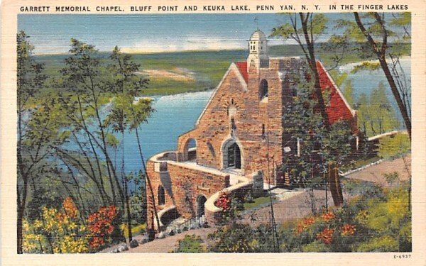 Garrett Memorial Chapel Keuka Lake, New York