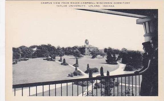 Indiana Upland Taylor University Campus View From Magee-Campbell-Wisconsin Do...