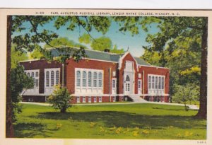 North Carolina Hickory Carl Augustus Rudisill Library Lendir Rhyne College