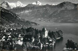 Switzerland Suisse Oberhofen 1955