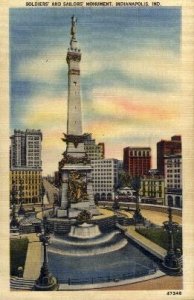 Soldiers' and Sailors' Monument - Indianapolis , Indiana IN