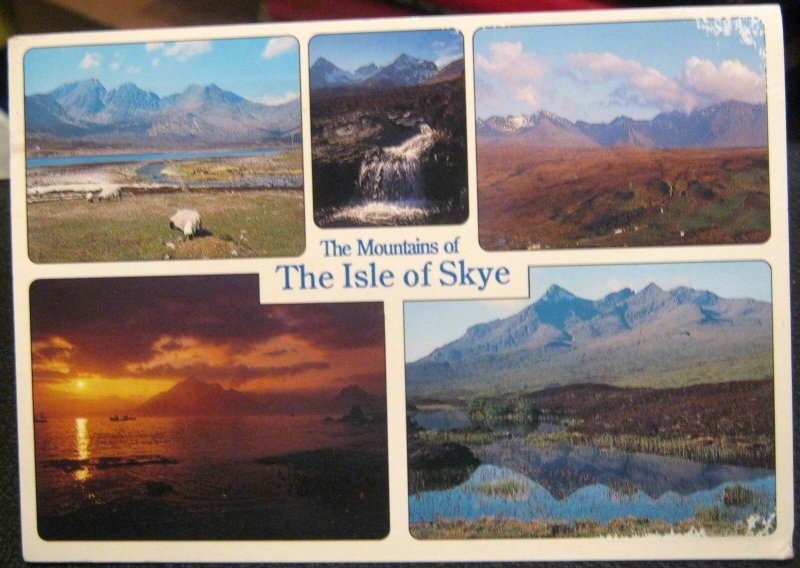 Scotland Isle of Skye Mountains Blaven Cuillins etc - posted 1993