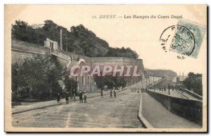 Brest - The ramps of Dajot courses - Old Postcard
