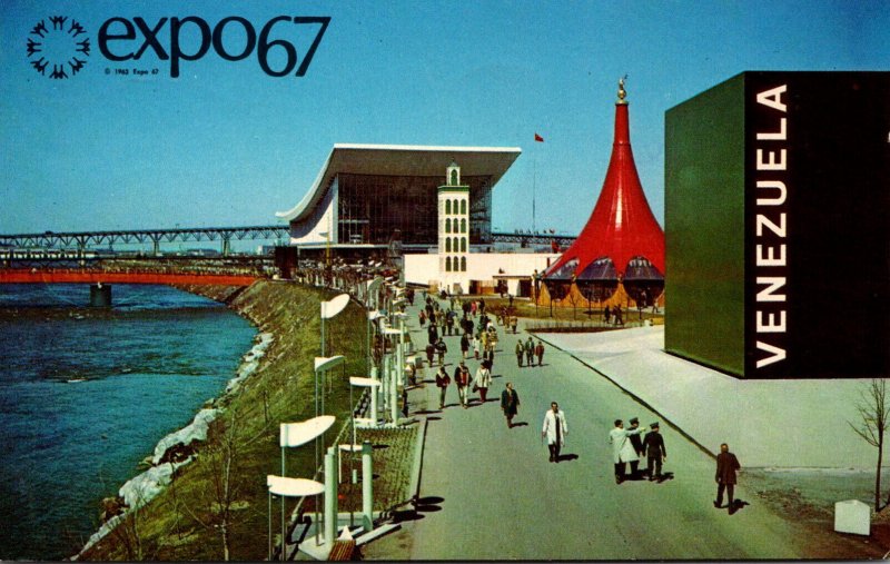 Canada Montreal Expo67 Pavilions Of Venezuela Ethiopia USSR and Morocco 1967
