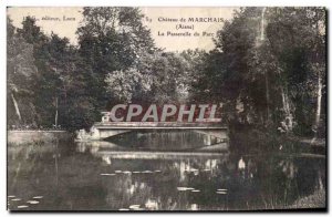 Old Postcard Chateau de Marchais Aisne Gateway Park