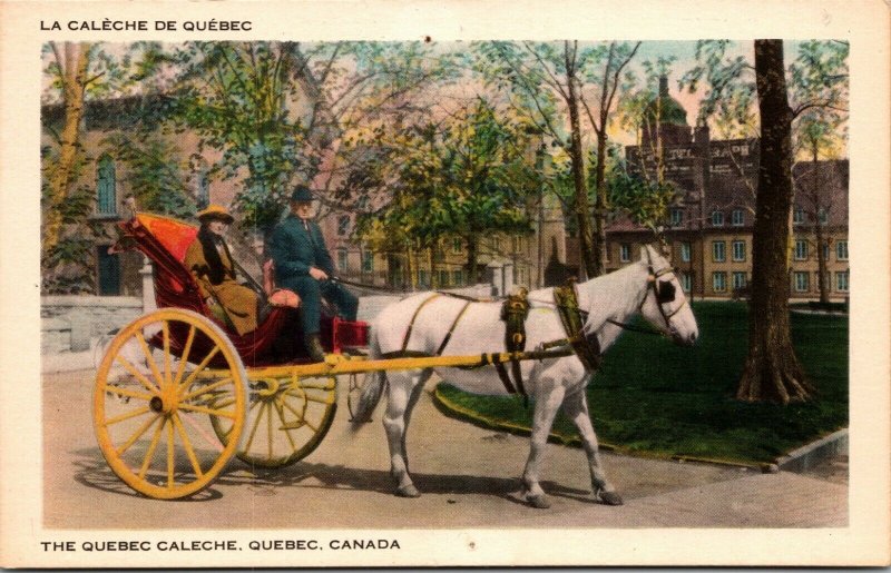 Lot of 7 : QUEBEC CANADA VINTAGE UNPOSTED CARTE POST GREAT COLORS! Postcards