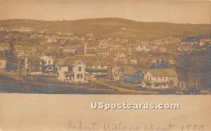 Birds Eye View - Liberty, New York NY Postcard