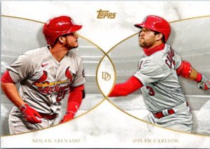 2001 Topps Baseball Card Dynamic Duals Nolan Arenado & Dylan Carlson sk12249