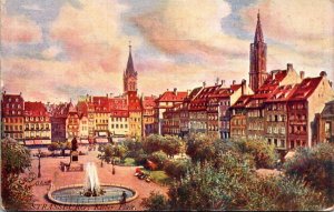 Germany Strasburg Kleber Place Tucks