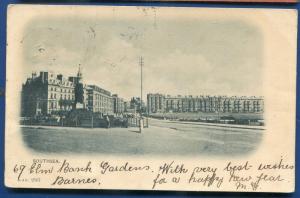 Southsea Hampshire England UK litho postcard 1900s