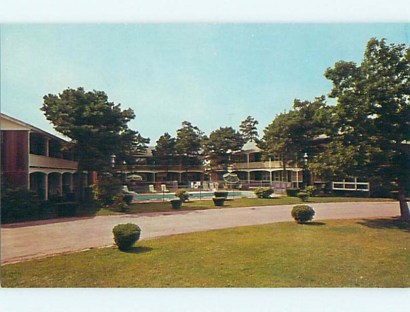 Unused Pre-1980 LAMPLIGHTER MOTEL Cape Cod - Hyannis Massachusetts MA s3191