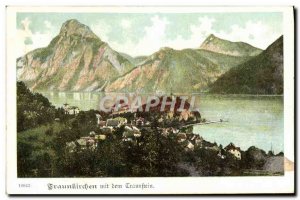 Postcard Old Graunkircben Mit Sem Traunftein