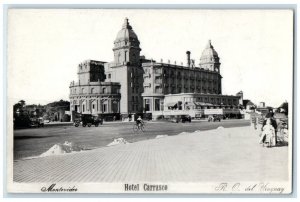 c1930's Hotel Carrasco View Montevideo Uruguay RPPC Photo Unposted Postcard