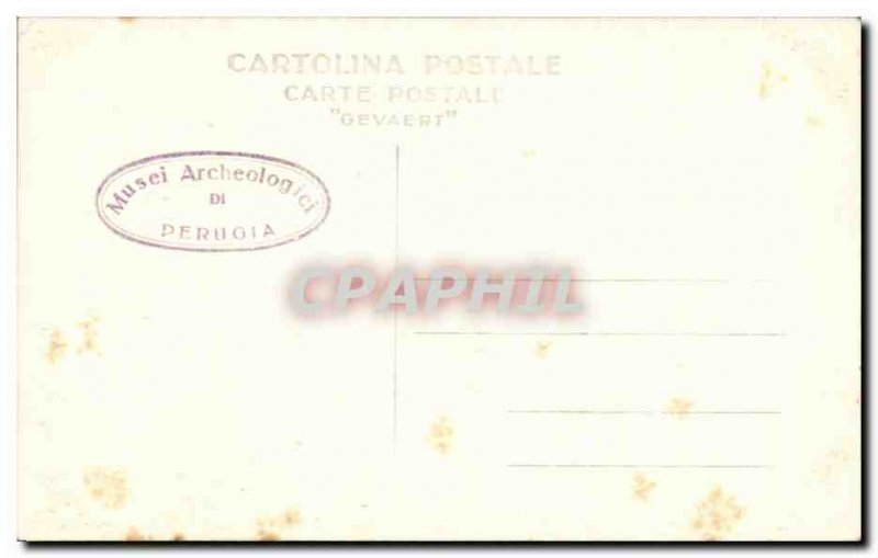 Old Postcard Musee d & # 39archeologie Perugia