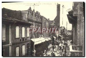 COPY Villefranche Lauraguais the street of the Republic