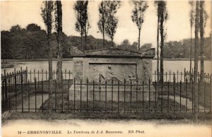 CPA Ermenonville Le Tombeau de J.J.Rousseau FRANCE (1014241)