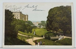 Germany Gruss aus Cassel Partie in Der Aue c1899 (Kassel) Postcard J12