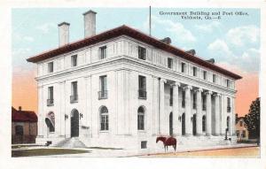 D70/ Valdosta Georgia Ga Postcard c1915 Government Building Post Office