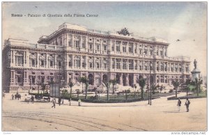 Palazzo Di Giustizia Dalla Piazza Cavour, Roma (Lazio), Italy, 1900-1910s
