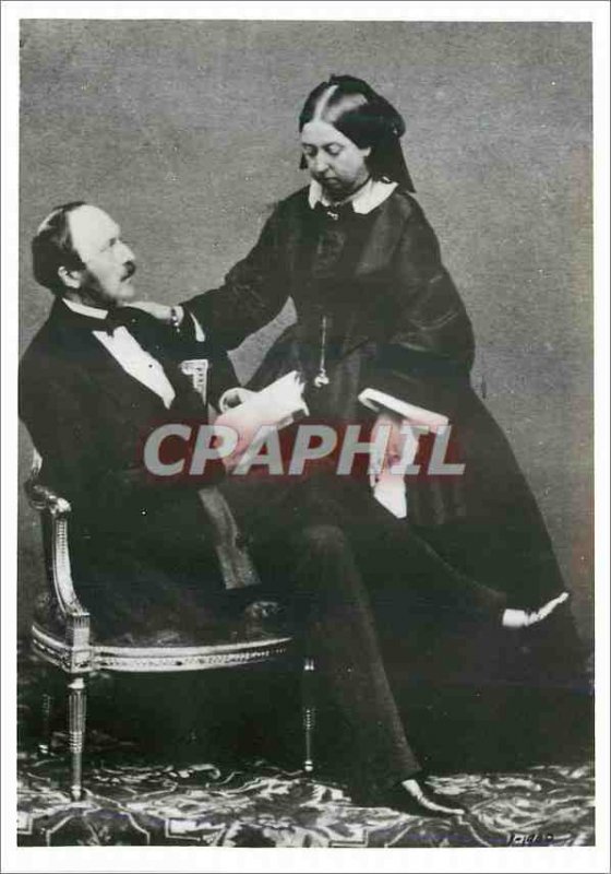 Modern Postcard Queen Victoria and Prince Albert Victoria and Albert Museum