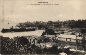 PC FORT-DE-FRANCE LE MOUILLAGE DU CARENAGE MARTINIQUE (a28135)