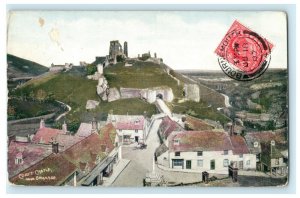 1907 Corfe Castle Swanage United Kingdom UK Posted Antique Postcard