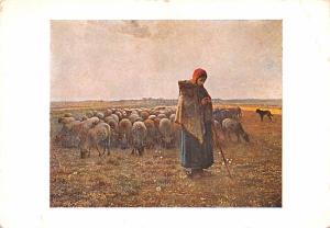 Sherpherd and Flock - F Millet