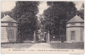 RAMBOUILLET, Yvelines, France, 1900-1910's; Le Parc, L'Entree De La Laiterie ...