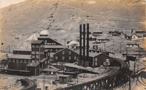 Cripple Creek Colorado Elkton Gold Mine Real Photo Vintage Postcard AA1100886