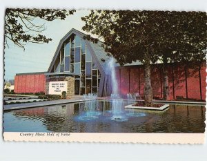 Postcard Country Music Hall of Fame, Nashville, Tennessee