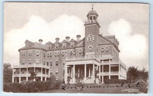 St. Vincent Hospital WORCESTER Massachusetts USA 1907 Postcard