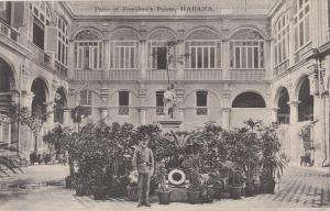 B78039 patio of president palace habana havana central america