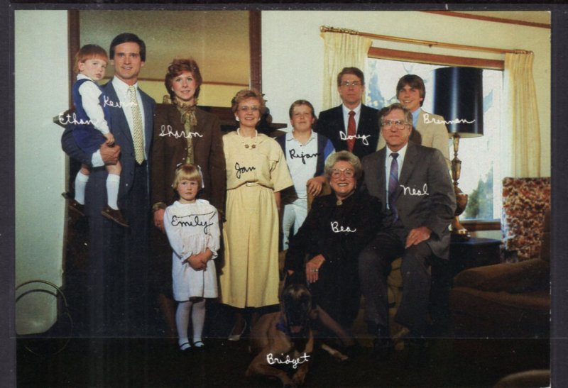 Neal Smith and Family,Smith for Congress BIN