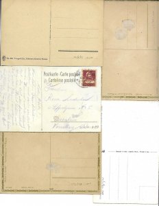 Beautiful flowers Lor of nineteen (29) old vintage PC. Early 20th century