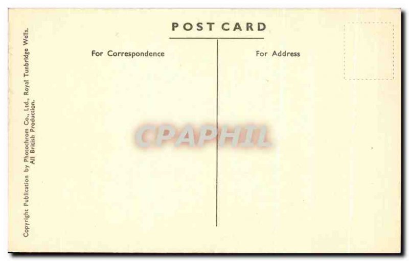 Postcard Old Cambridge St Johns College Chapel