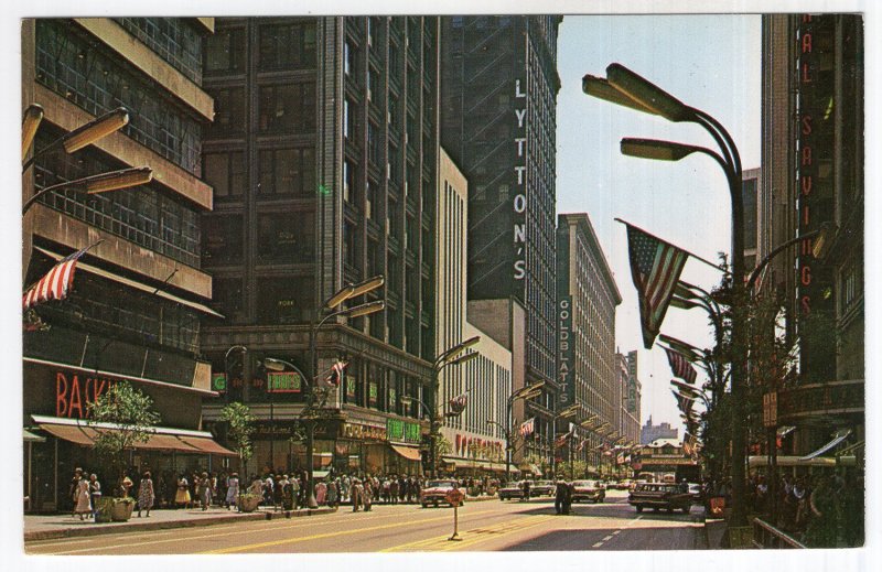 Chicago, Illinois, State Street Looking South