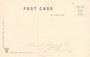 Railroad Train Canyon Animas River Colorado 1907 postcard