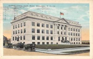 Greensboro North Carolina Guilford Court House Antique Postcard K43484