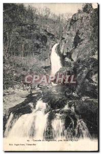 Old Postcard Cascade Regourdel near Marvejols