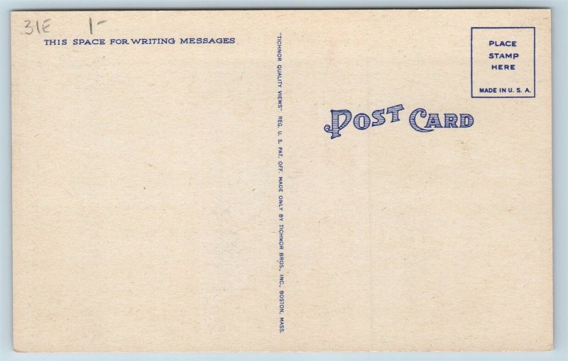 Postcard MD North Beach Chesapeake Bay Multiview Vintage Linen Greetings From U8